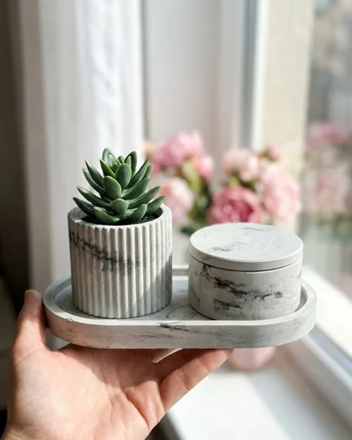 Souvenirs para eventos en cemento